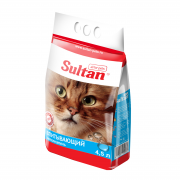 Наполнитель для кошачьего туалета Sultan, впитывающий, 4,5 л